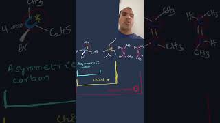 Simple trick to identify Asymmetric carbonchiral stereo centre in organic molecules neet jee ce [upl. by Midge]