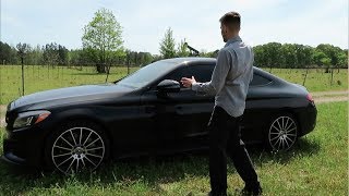 2018 Mercedes C300 Coupe Review DriftAcceleration [upl. by Fanchan]