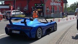 Cool and Sporty Cars EnteringExiting Nürburgring [upl. by Beth620]