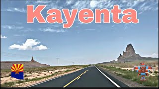 Kayenta Monument Scenic Drive  Kayenta Arizona [upl. by Imik]