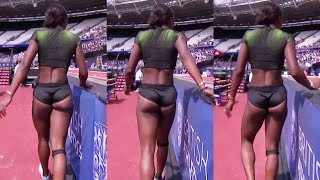 Khaddi Sagnia  Long Jump  London Anniversary Games  21072018 [upl. by Blackstock]