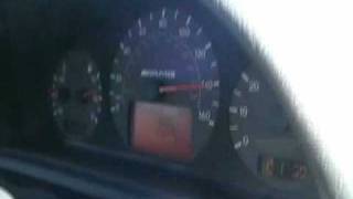 CLK55 AMG top speed test [upl. by Edwin]