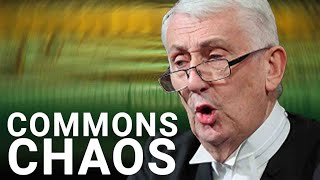 The Commons descends into chaos as MPs ready themselves for election [upl. by Uase953]