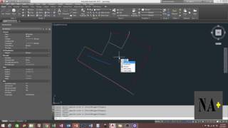 Autocad Tutorial  How to convert 3D polyline to 2d polyline [upl. by Neilson]