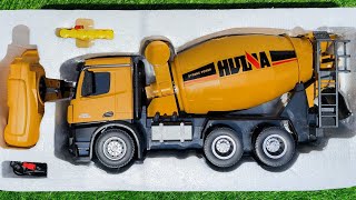 Unboxing RC Mixer Truck 114 Huina 1574 [upl. by Eldoree441]