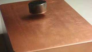 Magnetic Levitation over copper [upl. by Joy]