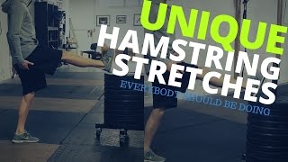 3 Unique Hamstring Stretches Everyone Needs [upl. by Odragde645]