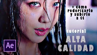 Improve quality in AE  Mejorar calidad en AE sub english y español [upl. by Holden]