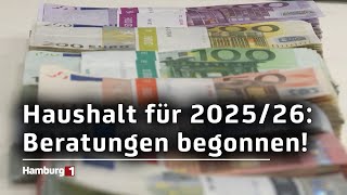 Doppelhaushalt für die kommenden Jahre Senat beginnt seine Beratungen [upl. by Nudd]