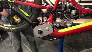 how to remove a Brose turbo levo ebike motor removal [upl. by Guillermo557]