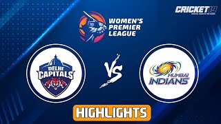 MI vs DC Highlights  Highlights 2024  Cricket wpl 2024 highlights Cricket 19 [upl. by Terrijo]