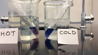 Equilibrium in cobaltII chloride solution [upl. by Allain332]