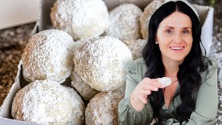 The BEST Snowball Cookies Recipe [upl. by Elysee863]