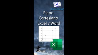 Plano cartesiano en Excel [upl. by Aimek]