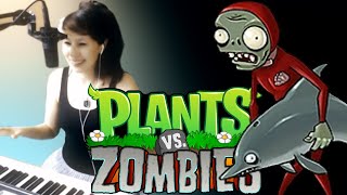 Watery Graves Plants vs Zombies Pool Level Performed by Composer on Piano ♫ [upl. by Ahseikal]