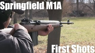 Springfield M1A  First Shots [upl. by Osrick397]