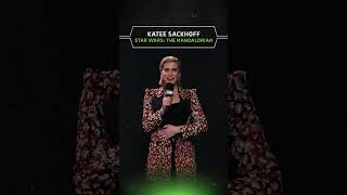 A special message from Katee Sackhoff to the fans at starwarscelebration [upl. by Bastien]