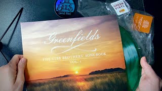 Barry Gibb Greenfields GREEN VINYL EXCLUSIVE Brothers Songbook Vol 1 Cracker Barrel Edition Unboxing [upl. by Amla]