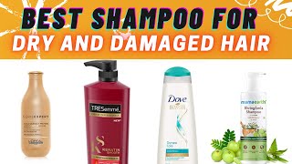 5 Best Shampoos For Dry Damaged and Frizzy Hair  Haircare tips [upl. by Ark351]