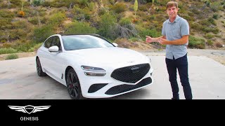 2022 Genesis G70 Review and Test Drive with ThatDudeinBlue  Genesis USA [upl. by Manya]