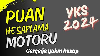 YKS 2024 PUAN HESAPLAMA yks tyt2024 [upl. by Anoyi77]