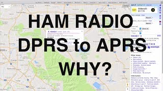 How to use DPRS with APRS via GPS iComm 5100 2018 [upl. by Napoleon]