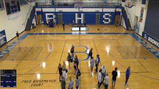 Boonville High School vs Versailles High School Womens Varsity Volleyball [upl. by Lilah]