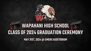 Wapahani High School Class of 2024 Graduation Ceremony [upl. by Terb516]