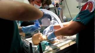 Respiratory Care Simulation Neonatal Resuscitation of Twins [upl. by Wunder556]