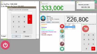 Logiciel caisse enregistreuse  Transformer son pc en caisse enregistreuse  MAJ [upl. by Anilesor303]