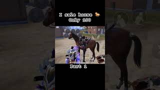 I sale horse only 100₹  LoLzZzGaming shorts bgmi pubg [upl. by Reynolds]