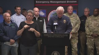 Gov McMaster holds press briefing after Helene [upl. by Fabiano]