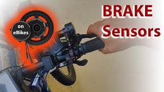 Do You REALLY need BRAKE Sensors Hydraulic Vs Mechanical on eBike Conversion Kits [upl. by Astred48]