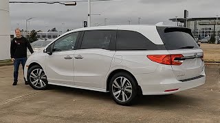 2024 Honda Odyssey Touring  Is It The BEST Minivan On The Market [upl. by Ihsir945]