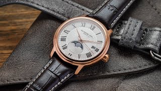 A Nice Moonphase You Probably Have Never Seen  Raymond Weil Maestro Moonphase Review [upl. by Halla]