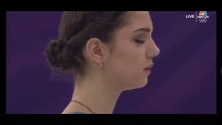 Evgenia Medvedeva 2018 Pyeongchang SP NBC [upl. by Ednalrim]