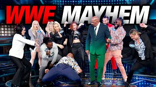 WWE stars tagteam Celebrity Feud UNCUT episode [upl. by Yllehs]