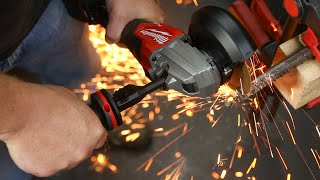 NEW Milwaukee M18 FUEL™ 125 mm 5quot Dual Trigger Braking Angle Grinder  M18FSAGES1250 [upl. by Anilek]