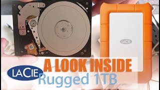 A Look Inside  LaCie Rugged Mini 1TB Hard Drive [upl. by Ahsertal792]