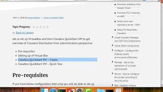 Cloudera Administration  Cloudera Quick Start VM  Introduction [upl. by Ayahs]