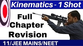 Kinematics  One Shot Complete Chapter  Kinematics Full Chapter Revision I Class 11JEE MAINSNEET [upl. by Ellebana]