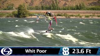 Epicsessionstv 2010 Gorge Windsurfing Jump Off Results [upl. by Madi916]