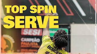 Master the Top Spin Volleyball Serve in 3 Steps [upl. by Zsamot]