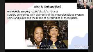 Virtual Shadowing Session 44  quotSpecialty Spotlight Orthopedic Surgeryquot [upl. by Aihsiym]