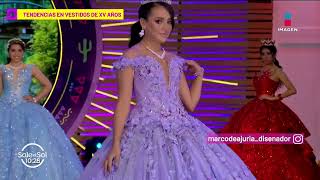 Los mejores vestidos de quinceañera para este 2023  Tips de Moda  Sale el Sol [upl. by Ehcor]