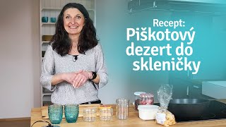 Piškotový dezert do skleničky [upl. by Tterag]