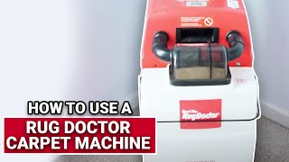 How To Use A Rug Doctor Carpet Machine  Ace Hardware [upl. by Parrnell]