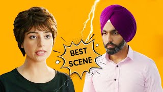 Qismat 2  Best Punjabi Movie Scene  Ammy Virk Sargun Mehta Tania Jaani [upl. by Einnos515]