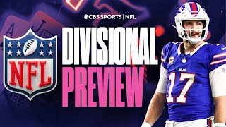 2024 NFL Playoffs DIVISIONAL ROUND PREVIEW  CBS Sports [upl. by Filmer]