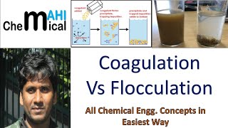 Coagulation vs FlocculationChemicalMahi [upl. by Xeno]